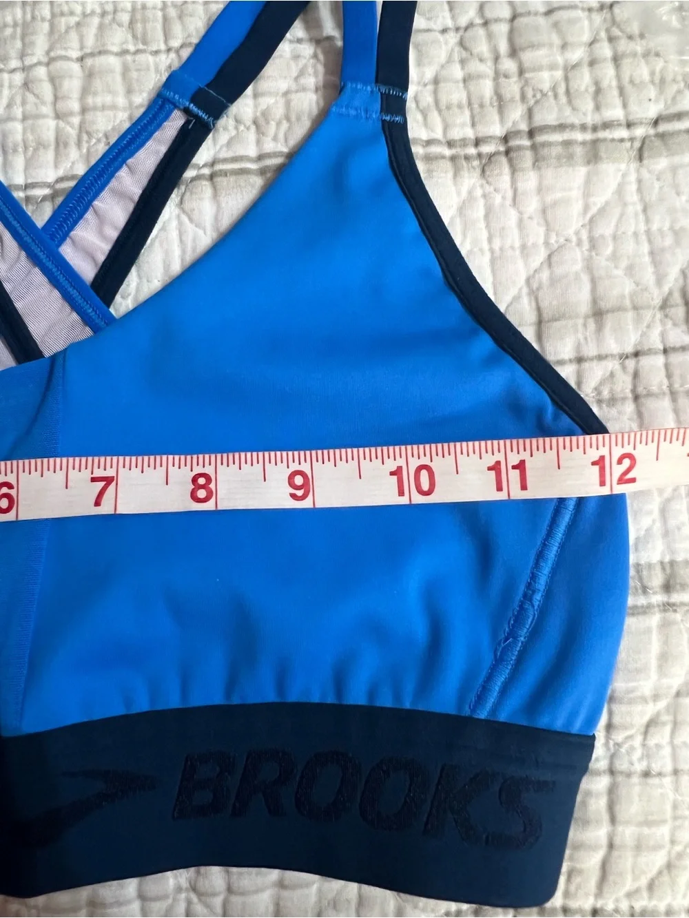 Brooks-Drive Plunge 2.0 Sports Support Bra Breathable Athleisure Run Sz S